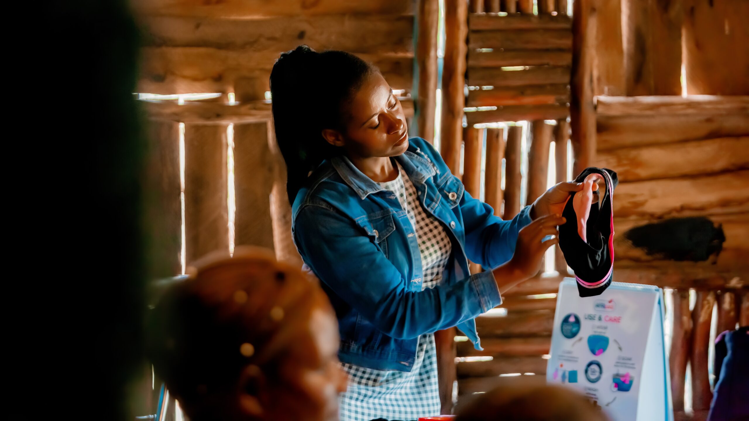 AFRIpads and Liliane Fonds