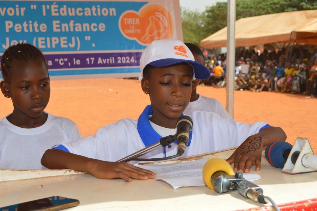 We Ring the Bell campaign in Burkina Faso